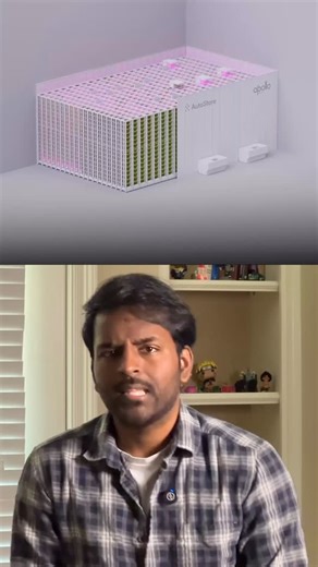 Arunbhaarathi Anbu | AI & Robotics on Instagram: "This massive grid? It’s the future of farming 🌱🤖 Meet the world’s first fully automated, AI-powered robotic vertical farm—and it’s already delivering produce to Whole Foods. 💡 Crops grow in 15 days 💧 Uses 95% less water ☀️ No soil, no pesticides 🔄 Hydroponic, climate-controlled, 24/7 Here’s how it works: - Crops grow in cube-like bins - Robots shuffle them for max light & nutrients - AI adjusts everything in real time - All of it is done ind