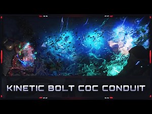 [PATH OF EXILE | 3.19] – KINETIC BOLT CAST ON CRIT LIGHTNING CONDUIT – MANA STACKER!