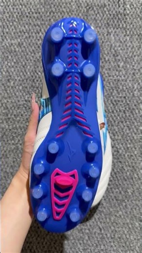 Mizuno Morelia Neo 4 FG Firm Ground Soccer Cleats - White/Ocean Blue/Pink Fusion