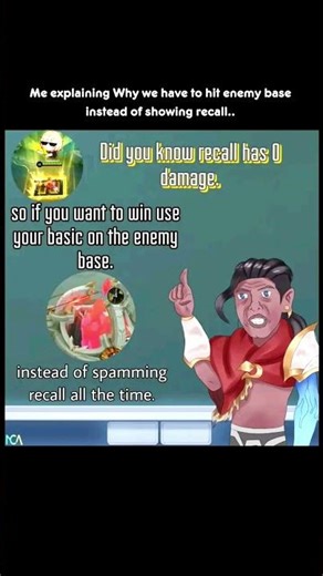 ME EXPLAINING WHY WE SHOULD HIT BASE INSTEAD OF SHOWING JUST RECALL.#mobilelegends #mlbb #mlbbshorts