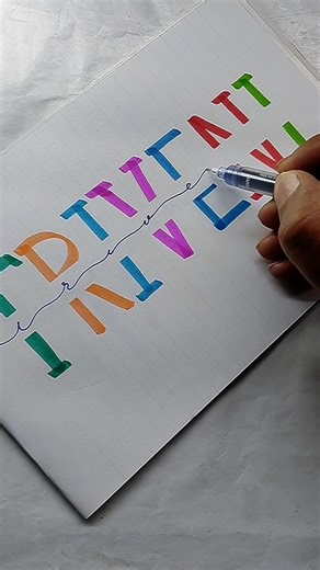 How To Draw Beautiful Name Triveni Easily #writing #calligraphy