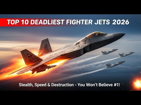 Top 10 Deadliest Fighter Jets in 2026– SHOCKING Upgrades That Will DOMINATE the Skies!