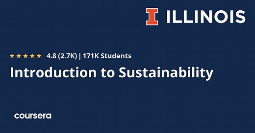 Introduction to Sustainability