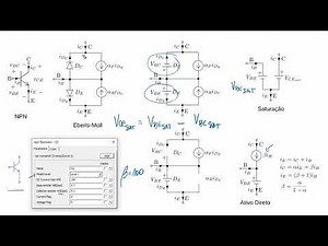 Como configurar o transistor NPN no PSIM