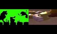Mix of 2 videos from youtube : Timon And Pumbaa Rewind Toy Story (1995)