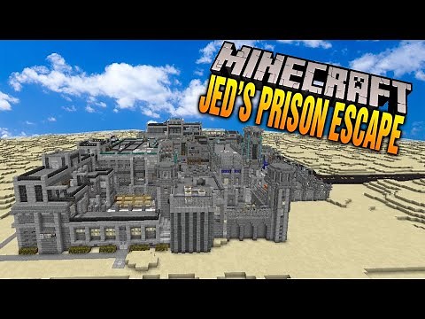 Jed's Prison Escape Co-op (Part 1)(Minecraft Puzzle Parkour Adventure)