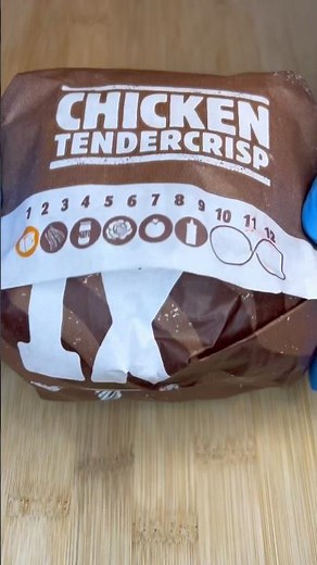 Customized Burger King Chicken Tendercrisp 🍔 BUT Does It REALLY Work 🤯⁉️ #shorts