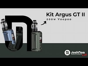 Kit Argus GT II 200w Voopoo - Unboxing FR