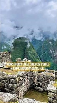 Why did the Inca Empire build a secret city among the clouds?