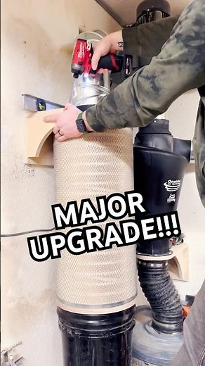 Upgrade Your Harbor Freight Dust Collector W/ This Easy Fix