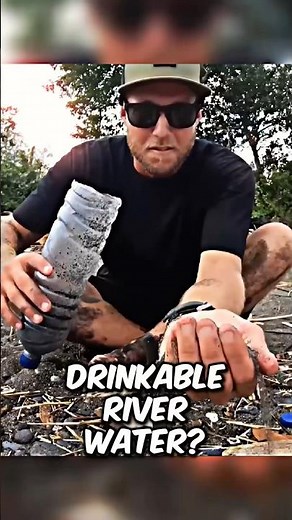 Turning River Water Into Drinkable Water! ➡️ 🌊💧