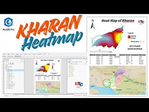 Creating a Heat Map of Kharan in ArcGIS Pro | Step-by-Step GIS Tutorial
