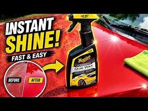 Meguiar’s Ultimate Quik Wax DEMO Review | Fast Spray Wax Shine & Protection Test