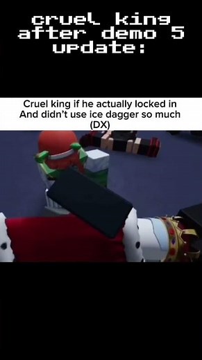 cruel king became vicious king #roblox #blocktales #meme