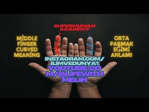 Curved or Bent Middle Finger in Palmistry! Palm Reading | Hand Reading |How To Read Palm |Chiromancy