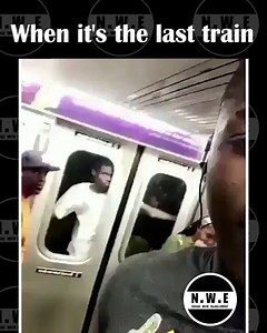 35K views · 796 reactions |  When it's the last train #NWE | NWE | Facebook