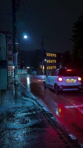 🇯🇵 Rainy night in Tokyo⛈️#rain #vibes #japan #aesthetic
