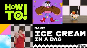 Want to learn HOW TO make ice cream in a bag? Follow along with Justin, Sophia, and Bart Reynolds only on GoNoodle 👉🏾 https://family.gonoodle.com/activities/how-to-make-ice-cream-in-a-bag | GoNoodle