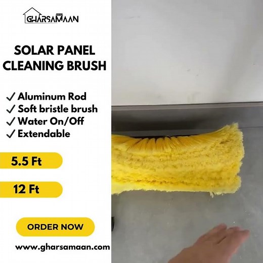 Best Way to Maintain Your Solar Panels – Solar Brush Tutorial
