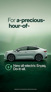 The new all-electric Škoda Enyaq. Do-it-all. | Škoda