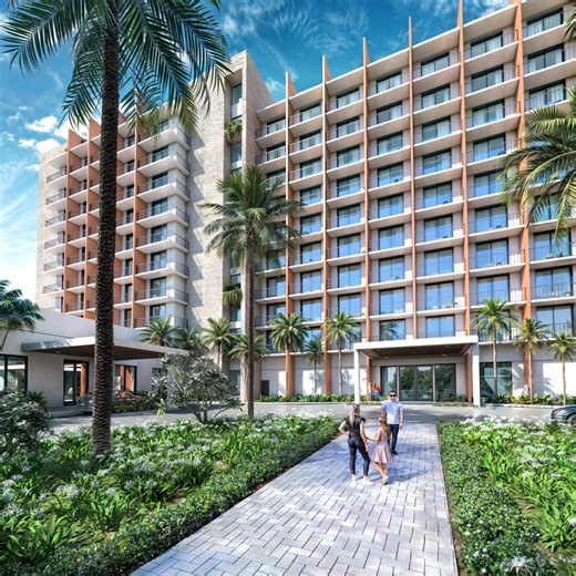 New 10-storey Hyatt Centric hotel approved on former Margaritaville site