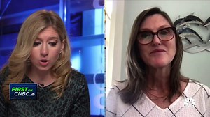Cathie Wood says she believes bitcoin will operate more like a fixed income market
