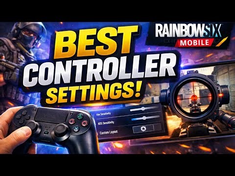 *BEST* CONTROLLER SETTINGS IN RAINBOW SIX MOBILE🎮