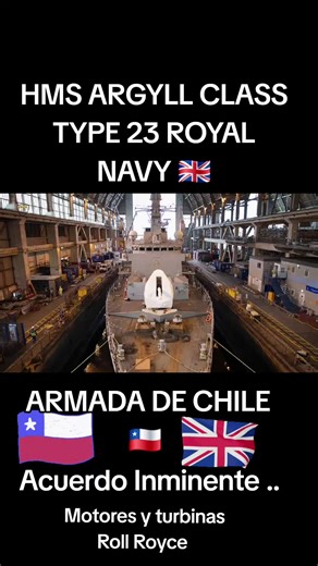 #HmsArgyll #armadadechile🇨🇱 #RoyalNavy #Argentina #Falklands #gobiernodechile