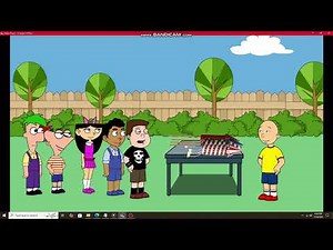 GoAnimate - Caillou, Phineas, Ferb and Friends Save Independance Day - Gets Ungrounded #goanimate