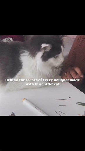 Behind the scenes of our bouquets