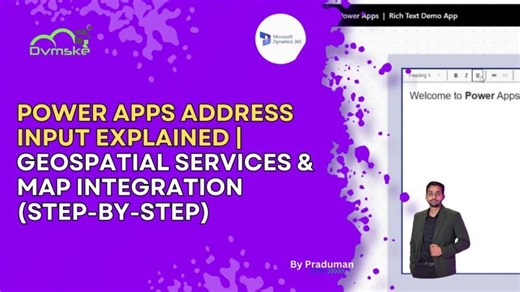 Power Apps Address Input Geospatial Services Tutorial | 365Community.Online posted on the topic | LinkedIn