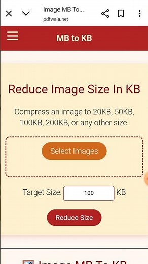 MB To KB, image resizer, photo ka size kam kaise kare