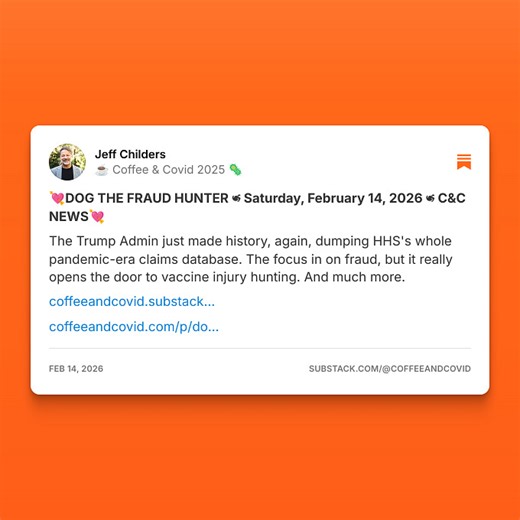 Jeff Childers (@coffeeandcovid)