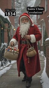 Santa Claus Evolution 1700–2200 🎅✨ #santa #santaclaus #christmas #christmas2025 #evolution #timelapse | Evolution Time