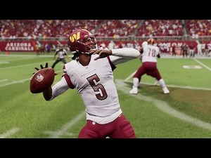 Arizona Cardinals vs Washington Commanders - NFL Week 4 2024 Full Game Highlights (Madden 25 Sim)