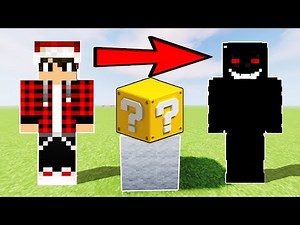 ماين كرافت : تحولـت الى مستر تورش في بلوكات الحـظ ؟!!