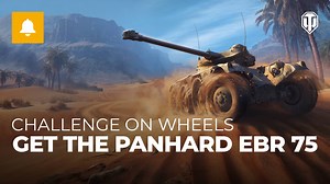 20K views · 325 reactions | Finally! The Panhard EBR 75 Challenge on Wheels will Roll out February 21st. Complete all 10 stages to get the new premium wheeled vehicle for free! https://tanks.ly/2Xcnu83 | World of Tanks | Facebook