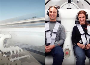 This is How the Virgin Hyperloop Pod System Will Transport Passengers at up to 750MPH