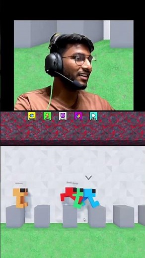 Roblox Pico Park – Lava Blocks Falling from Above! 🔥#shortvideo #shorts #Roblox #PicoPark