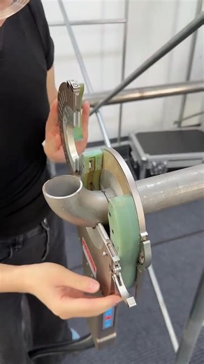 All-position elbow pipe welding, argon arc automatic welding..👍 | Well Wishers Of This World