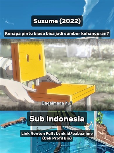 PART 16 Suzume (2022) Subtitle Bahasa Indonesia DM atau klik link di bio untuk akses full movie dan movie anime lainnya🚀 fakesituation⚠️ fakebodyy⚠️ fakebloodwarning⚠️ fyp fypシ゚ fypanimeindo fypindo fypanime studioghibli #suzume anime #animeindonesia dubbingindonesia subtitleindonesia animemovie #nontonanime animehits animeterbaik #kumpulananime