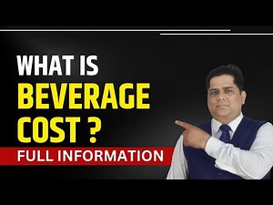 what is beverage cost | how to calculate beverage cost | Full information | sanjay jha