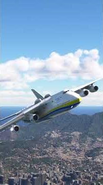 The world's largest aircraft, the Antonov 225 - Microsoft Flight Simulator 2020.