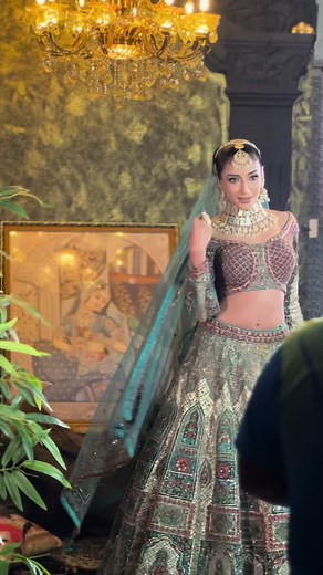 Traditional Wedding Attire Showcase: Lehenga Elegance