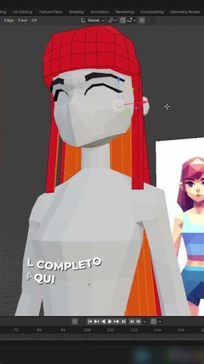 How to model low-poly characters for games in Blender in 2026