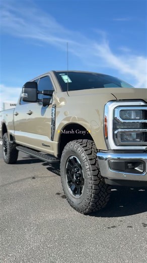 What do you think of Marsh Gray? 👀 Ford’s newest color has officially arrived — Marsh Gray Metallic. A fresh, rugged twist on classic gray with subtle green and bronze undertones that stand out in any light. 🌫️ First introduced for 2026 models, Marsh Gray is now available on select Ford favorites like the F-150, Super Duty, Maverick, and even the legendary Bronco — giving each one a bold, premium look that fits every kind of adventure. 🔥 Sophisticated. Rugged. Unmistakably Ford. Come see Mars