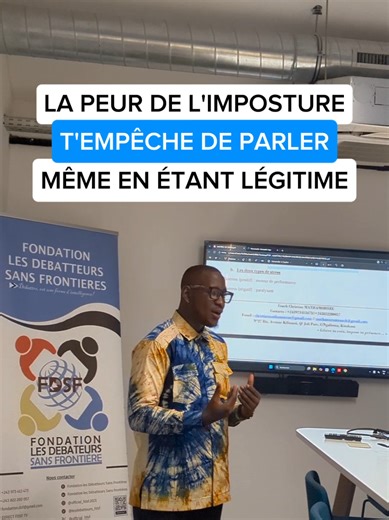 Généralement, nous avons peur de parler en public pour ces trois raisons: _La peur de l'imposture _La peur du jugement _Le manque de préparation #introduction #discours #eloquence #coachMathamoroze #communication