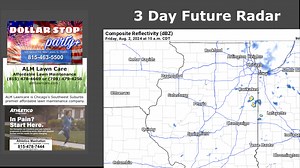 1.8K views · 17 reactions | 7 day local forecast 8.1.2024 ILwx# | Manhattan Weather Channel | Facebook