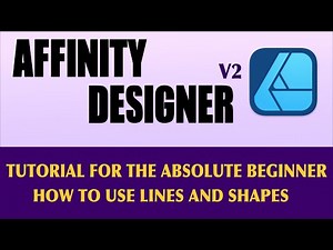 Affinity Designer - Vector Tutorial for Beginners