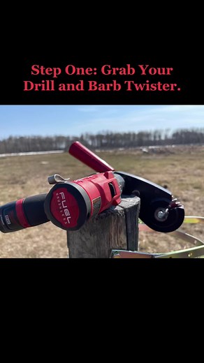 Grab your Barb Twister for extra security on your fences! Check are bio for Website! #saveahand #keepittight #farming #toolbox #rancher #agricultu #besttool #agricultu #barbwire #canada #saskatchewan #fencingcontractor #fencing #fencingtiktok #wiretwistertool #barbtwistertool